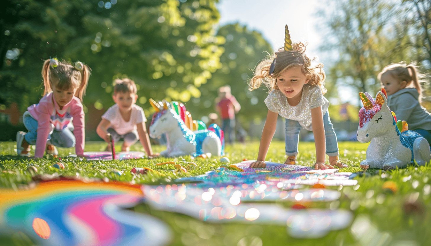 Organiser une chasse au trésor sur le thème des licornes pour enfants
