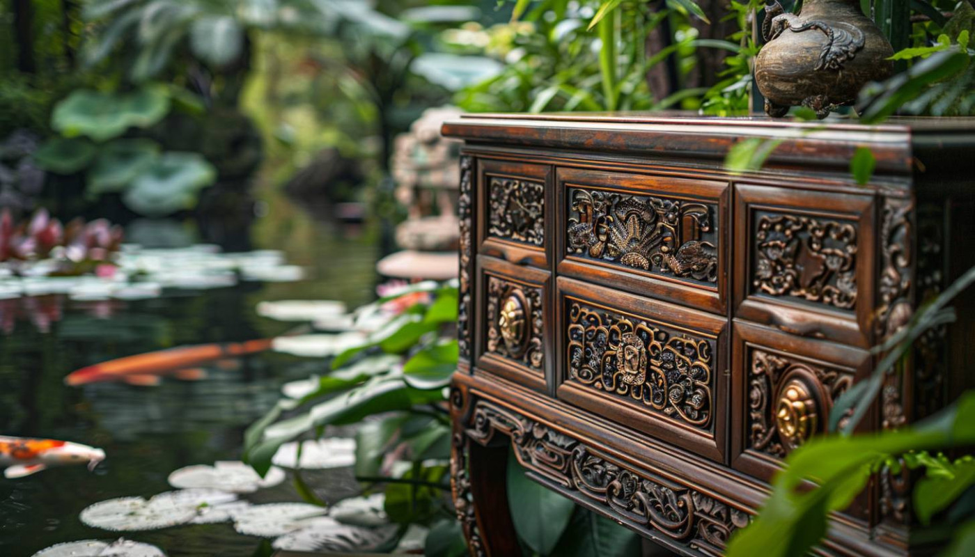 Design - Redécouverte du charme des meubles asiatiques grâce à la restauration